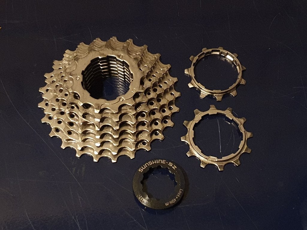 Fiets cassette, Ophalen, Zo goed als nieuw, Racefiets