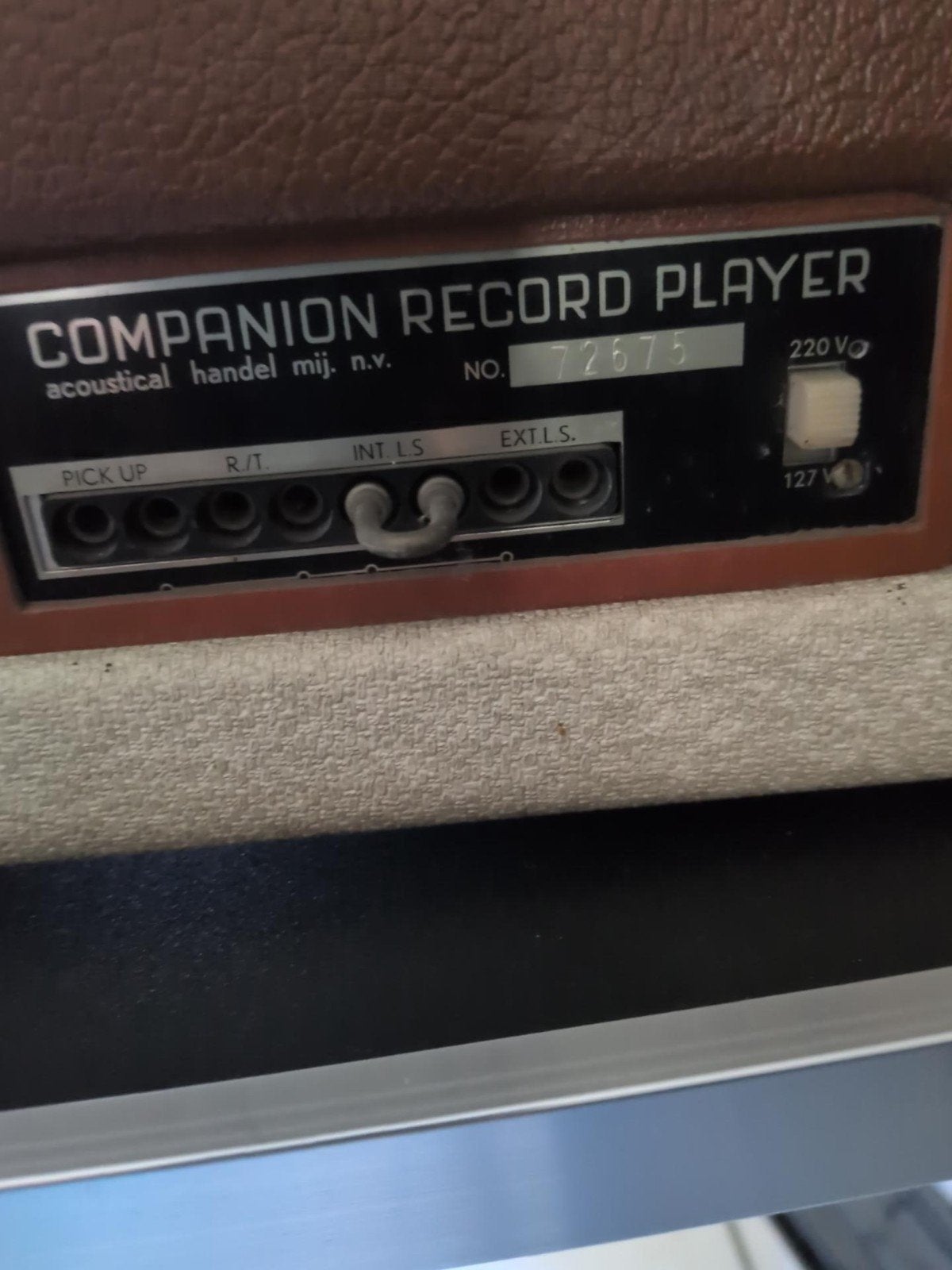 Vintage Platenspeler Trio Track Companion 970, Antiek en Kunst, Antiek | Tv's en Audio, Ophalen