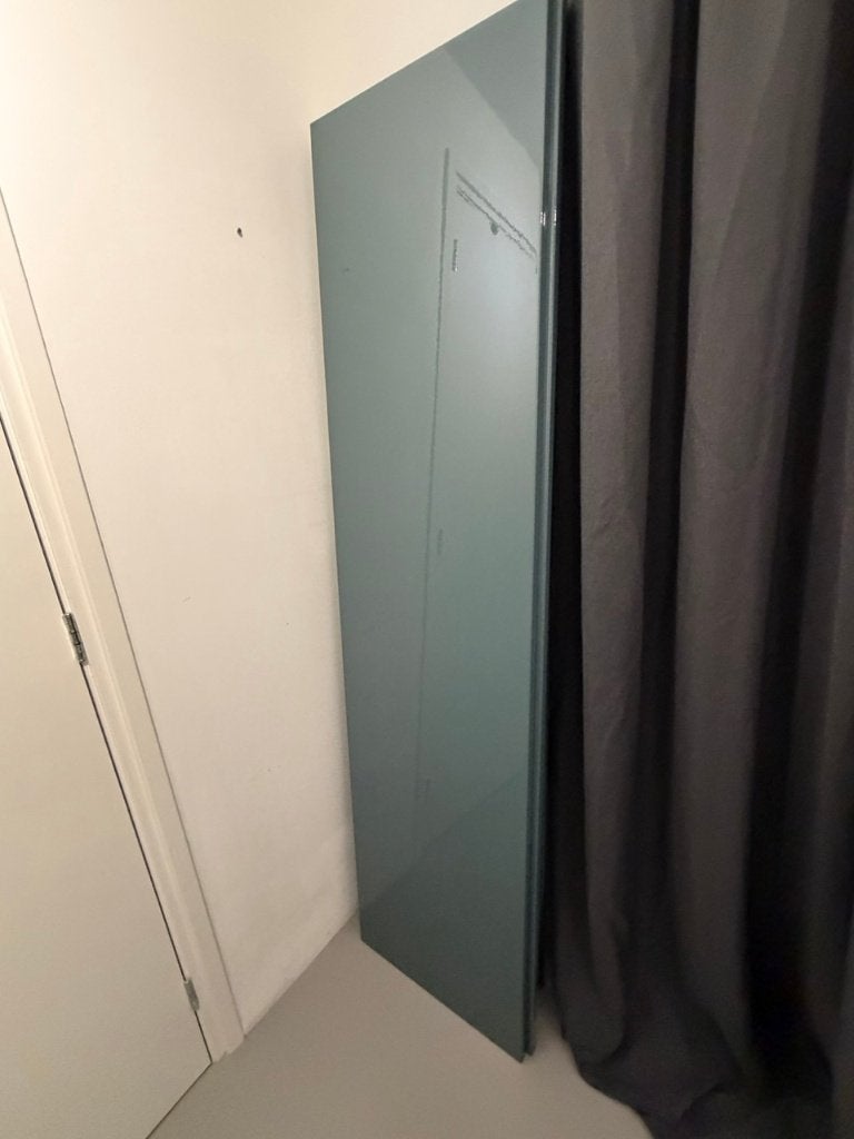 5 IKEA Fardal 50x195cm kastdeuren voor PAX, grijsturkoois, Ophalen, Gebruikt, 50 tot 100 cm, Minder dan 25 cm