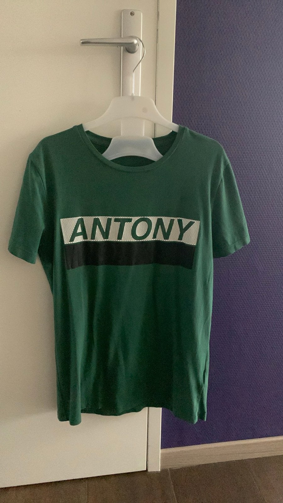 Antony Morato T-shirt Groen Maat 14 (164), Ophalen of Verzenden, Zo goed als nieuw, Overige maten, Groen