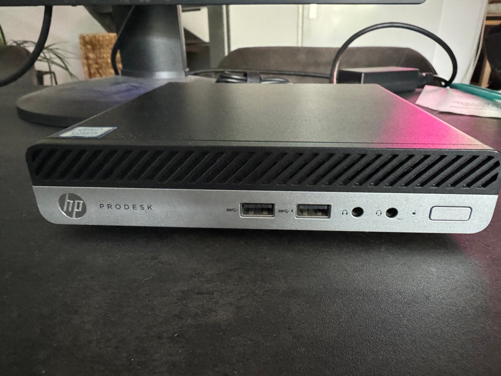 Hp prodesk mini. 400G5, Ophalen, 2 tot 3 Ghz, Met monitor, 8 GB