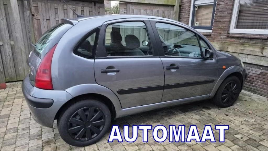Citroën C3 1.4i VOL-AUTOMAAT AIRCO/CRUISE DISTRIBUTIE NOV-24, Auto's, Zwart, Origineel Nederlands, Particulier, Zilver of Grijs