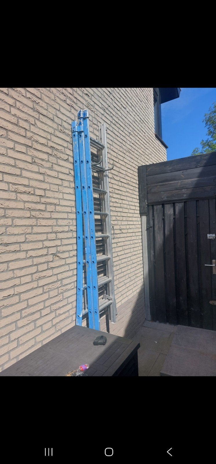 Ladder (Almere), Ophalen, Gebruikt, Ladder, Opvouwbaar of Inschuifbaar