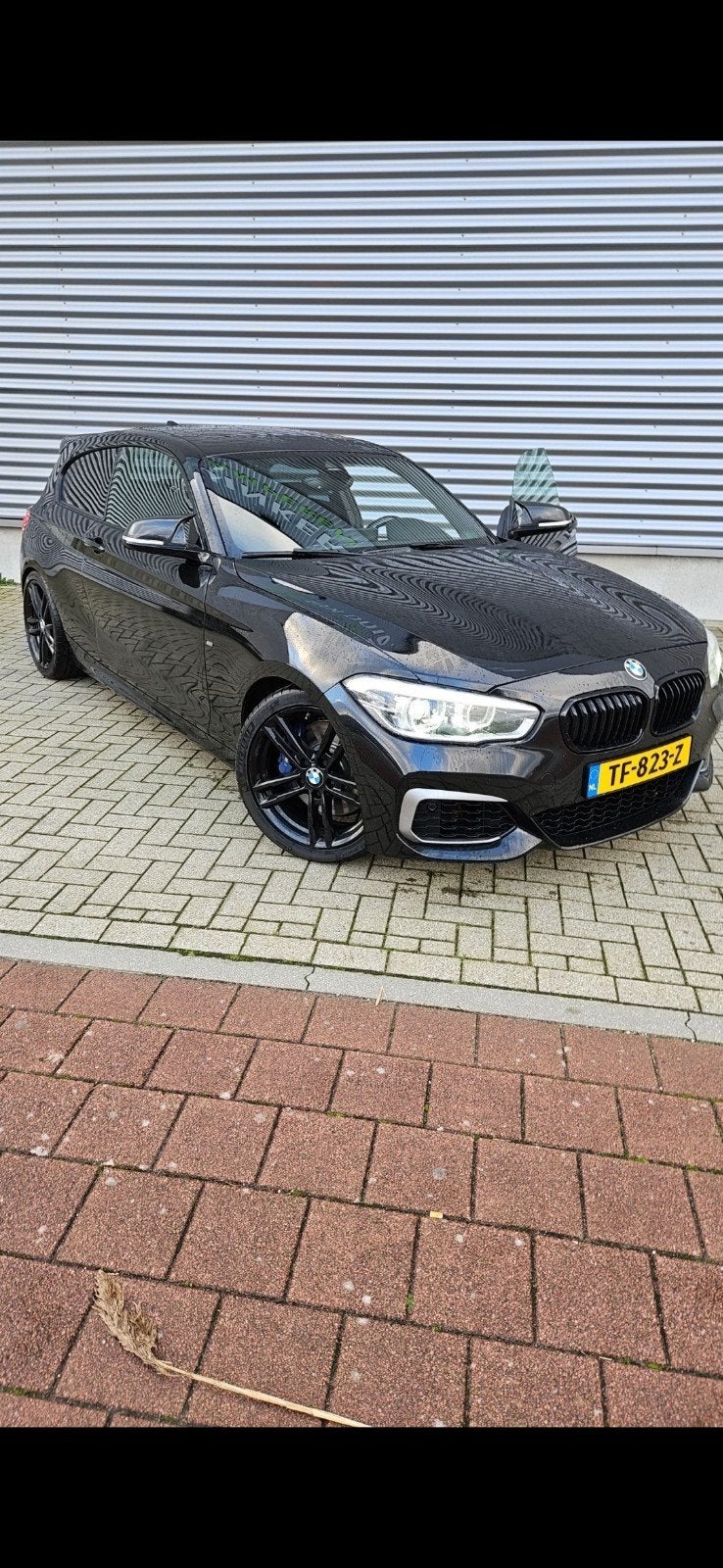 BMW 1-Serie M140i 340pk Aut 2017 Zwart, Achterwielaandrijving, Zwart, 1445 kg, 14 km/l