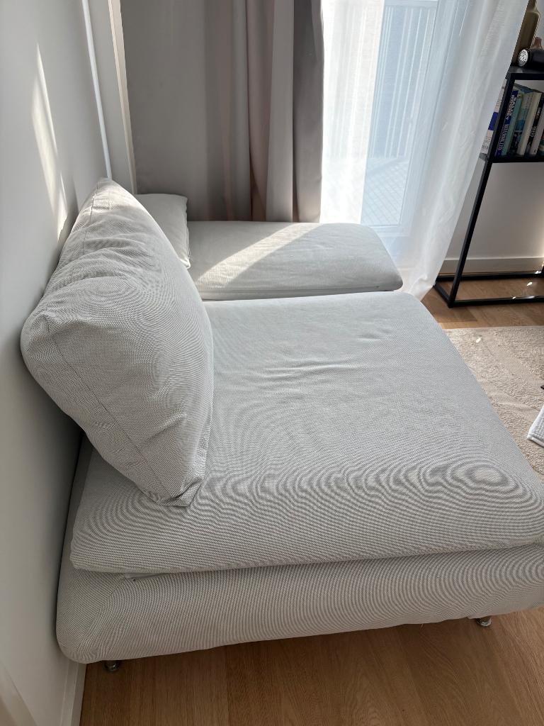 Bank ikea, Huis en Inrichting, Banken | Bankstellen, Ophalen, Gebruikt, Tweepersoons, Minder dan 150 cm