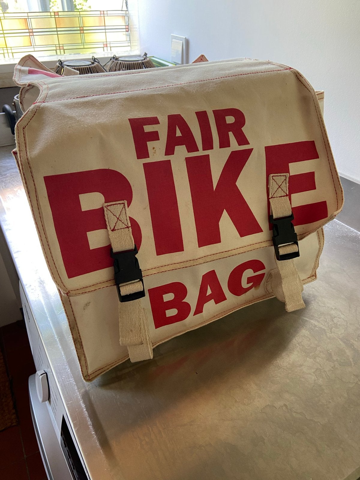 Fair Bike Bag - Stevige Fietstas voor Dagelijks Gebruik, Ophalen of Verzenden, Gebruikt