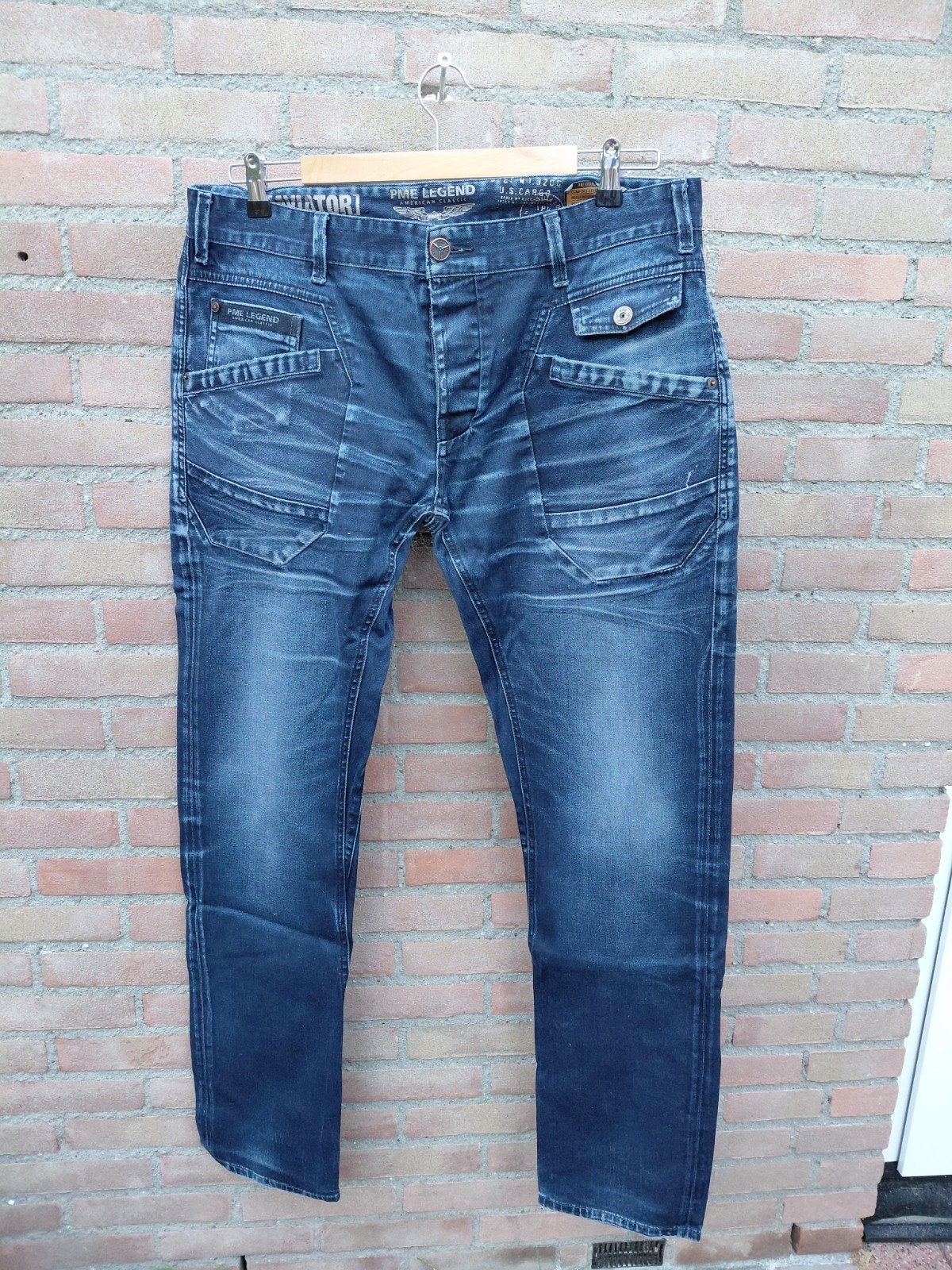 PME Legend Aviator Jeans - Maat W36/L36, Kleding | Heren, Spijkerbroeken en Jeans, Blauw, Ophalen of Verzenden, PME Legend, W33 - W34 (confectie 48/50)