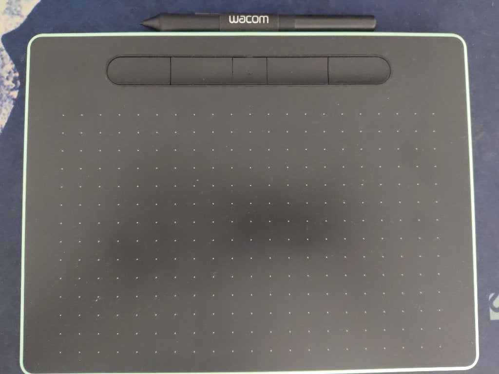 Wacom intuos medium pistache, Computers en Software, Tekentablets, Ophalen of Verzenden, Gebruikt, Draadloos, Wacom Intuos
