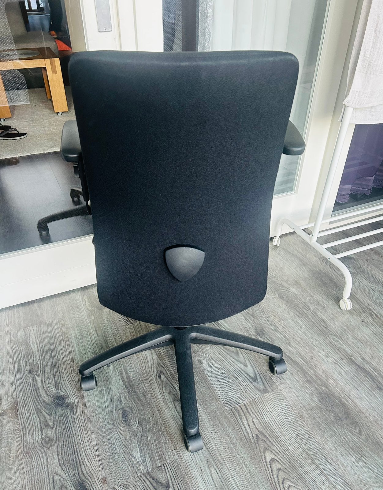 Bureaustoel /Office chair, Ophalen, Zo goed als nieuw, Zwart