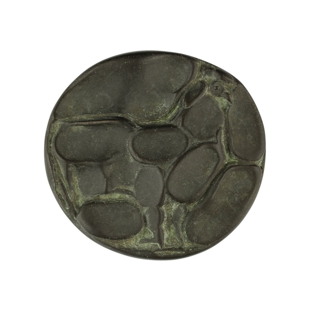 BRONZEN PENNING Geer Steyn JAARPENNING 1996 HAAN EN KIP, Postzegels en Munten, Penningen en Medailles, Verzenden, Brons, Nederland
