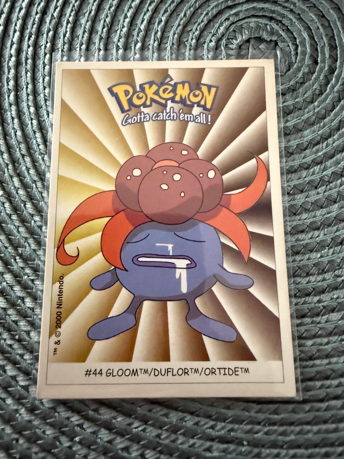 Pokémon Dunkin' Boomer Kaart #44 Gloom (2000), Ophalen of Verzenden, Gebruikt, Losse kaart