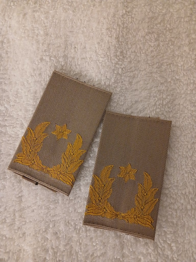 Rangonderscheidingstekens ROT Brigade-generaal, Verzamelen, Militaria | Algemeen, Verzenden, Landmacht, Nederland, Embleem of Badge