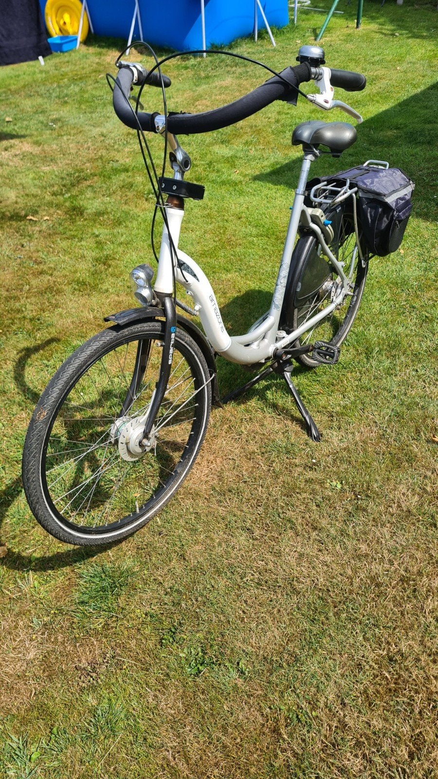 moederfiets met versnelling., Fietsen en Brommers, Fietsen | Dames | Moederfietsen, Ophalen, 2 zitjes, Zo goed als nieuw, Overige merken
