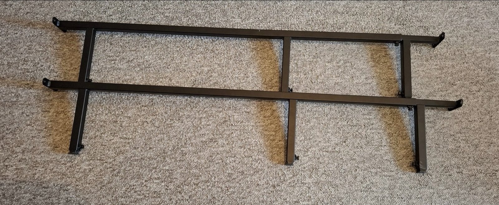Potenset F verhoogd bedframe, Ophalen, Verstelbaar, Eenpersoons, Zwart