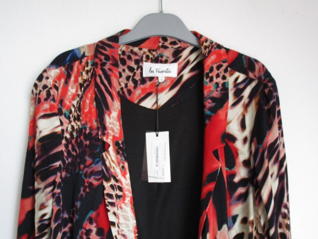 Nr.172: Nieuw Colbert Jasje van Les Favorites maat S, Kleding | Dames, Overige typen, Meerkleurig, Nieuw, Ophalen of Verzenden