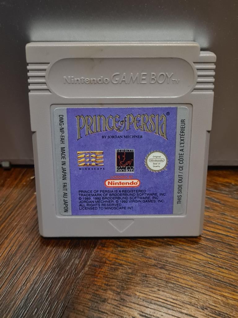 Prince of Persia Gameboy Classic, Spelcomputers en Games, Games | Nintendo Game Boy, Avontuur en Actie, 1 speler, Ophalen of Verzenden