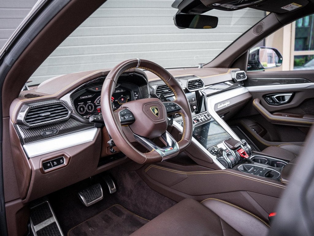 Lamborghini Urus 4.0 V8 - 5-zits l BTW l Pano l Carbon-Pack, Auto's, Lamborghini, Automaat, Urus, Gebruikt, Vierwielaandrijving