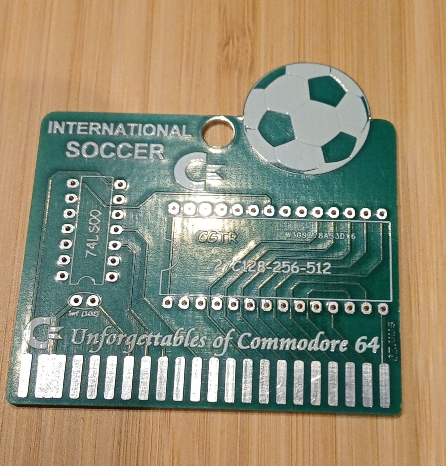 Commodore 64 PCB: International Soccer Homebrew Project, Computers en Software, Ophalen of Verzenden, Commodore 64