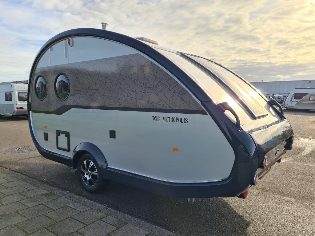 T@B L400 TD Metropolis, Caravans en Kamperen, Caravans, Standaardzit, Tot en met 2, Bedrijf, 750 - 1000 kg