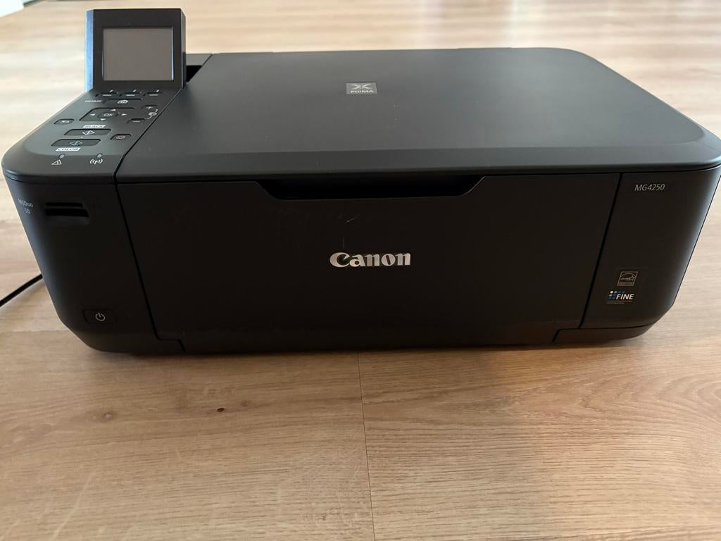 Canon Pixma MG4250 All-in-One Printer, Computers en Software, Printers, Gebruikt, All-in-one, Inkjetprinter, Kleur printen, Draadloos
