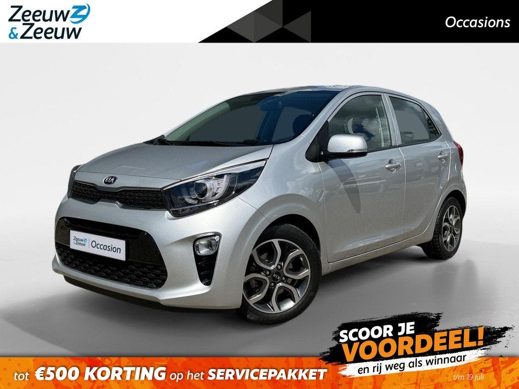 Kia Picanto 1.2 CVVT First Edition | 1e Eigenaar | Automaat, Auto's, Kia, 12 maanden, Stof, Gebruikt, 4 cilinders