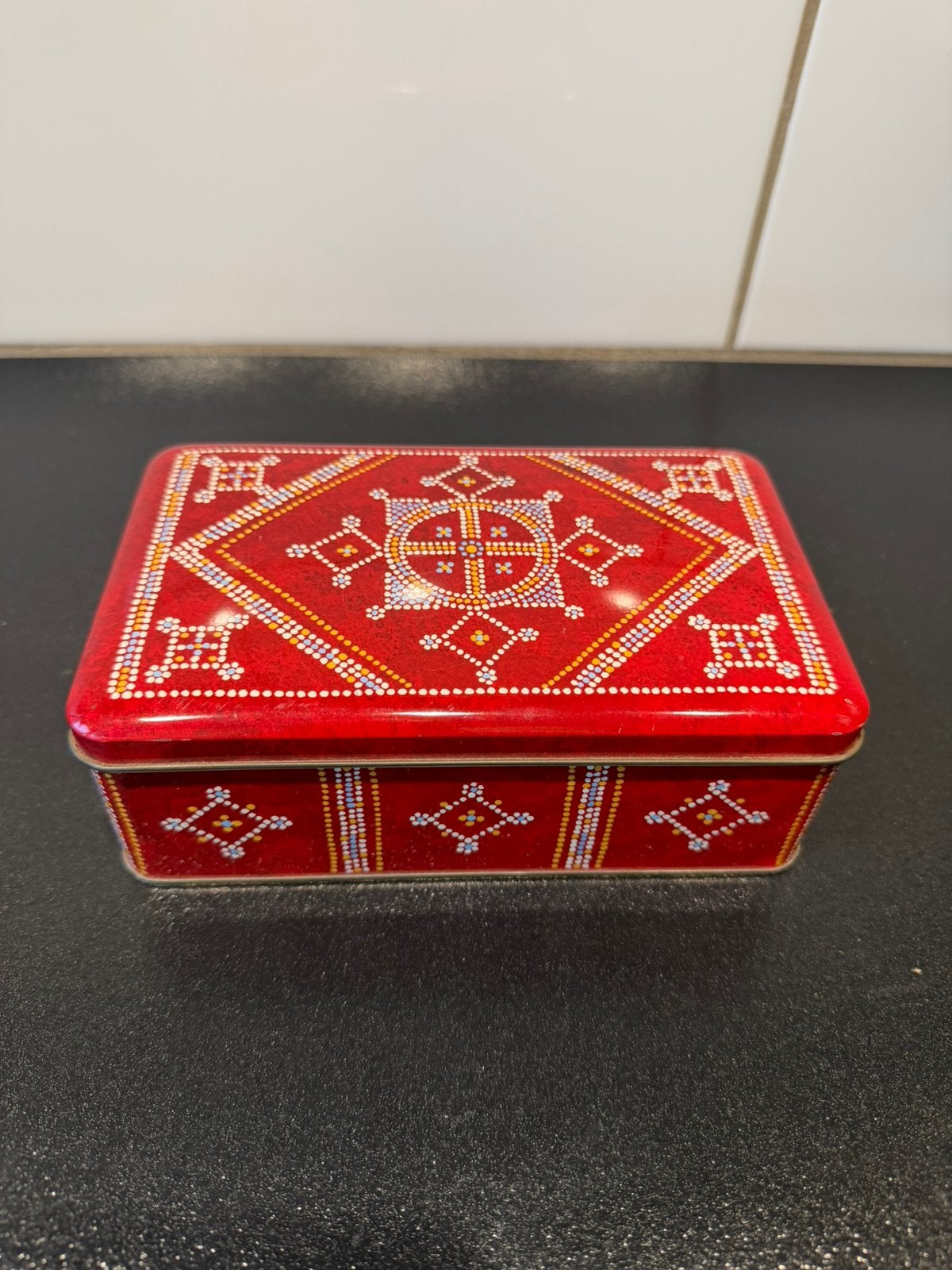 Douwe egberts vintage blik, Ophalen of Verzenden, Gebruikt, Koffie, Douwe Egberts