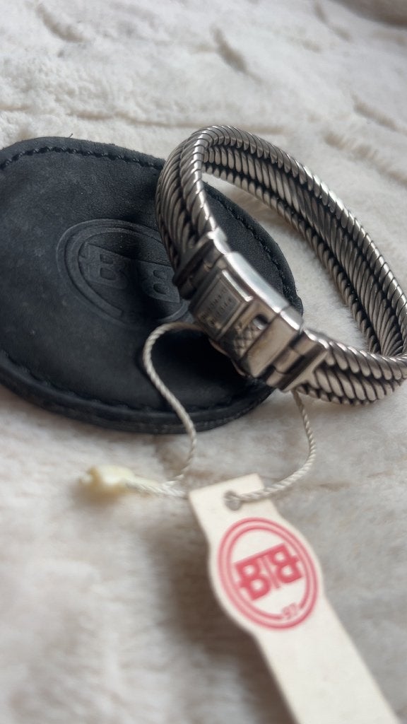 Buddha to Buddha Edwin Small armband, Sieraden, Tassen en Uiterlijk, Armbanden, Ophalen of Verzenden, Zo goed als nieuw, Zilver