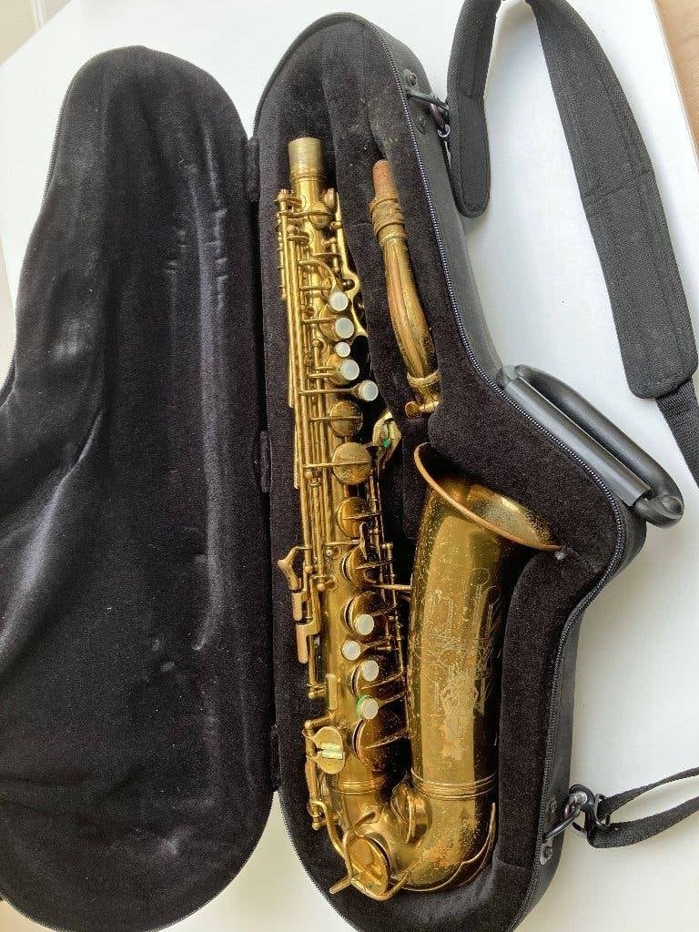 saxofoon alt Conn 6m rolled tone holes, Ophalen of Verzenden, Gebruikt, Alt