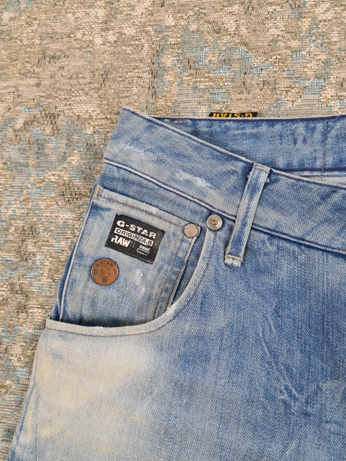G-Star ARC 3D SLIM W31 L36 Slim 100% katoen Bronno3136 Blauw, G-Star Raw, https://www.g-star.com/nl_nl/customer-service, W32 (confectie 46) of kleiner