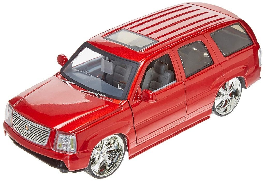 cadillac escalade 2002 dub city tuned candy mett. nieuw 1:18, Ophalen, Nieuw, Auto, Overige merken