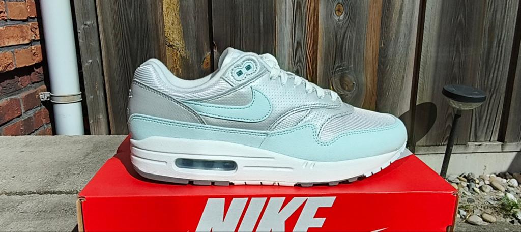 Nike Air Max 1 W: Glacier Blue ' Sneakers - AM1, Blauw, Nike, Nieuw, Ophalen of Verzenden