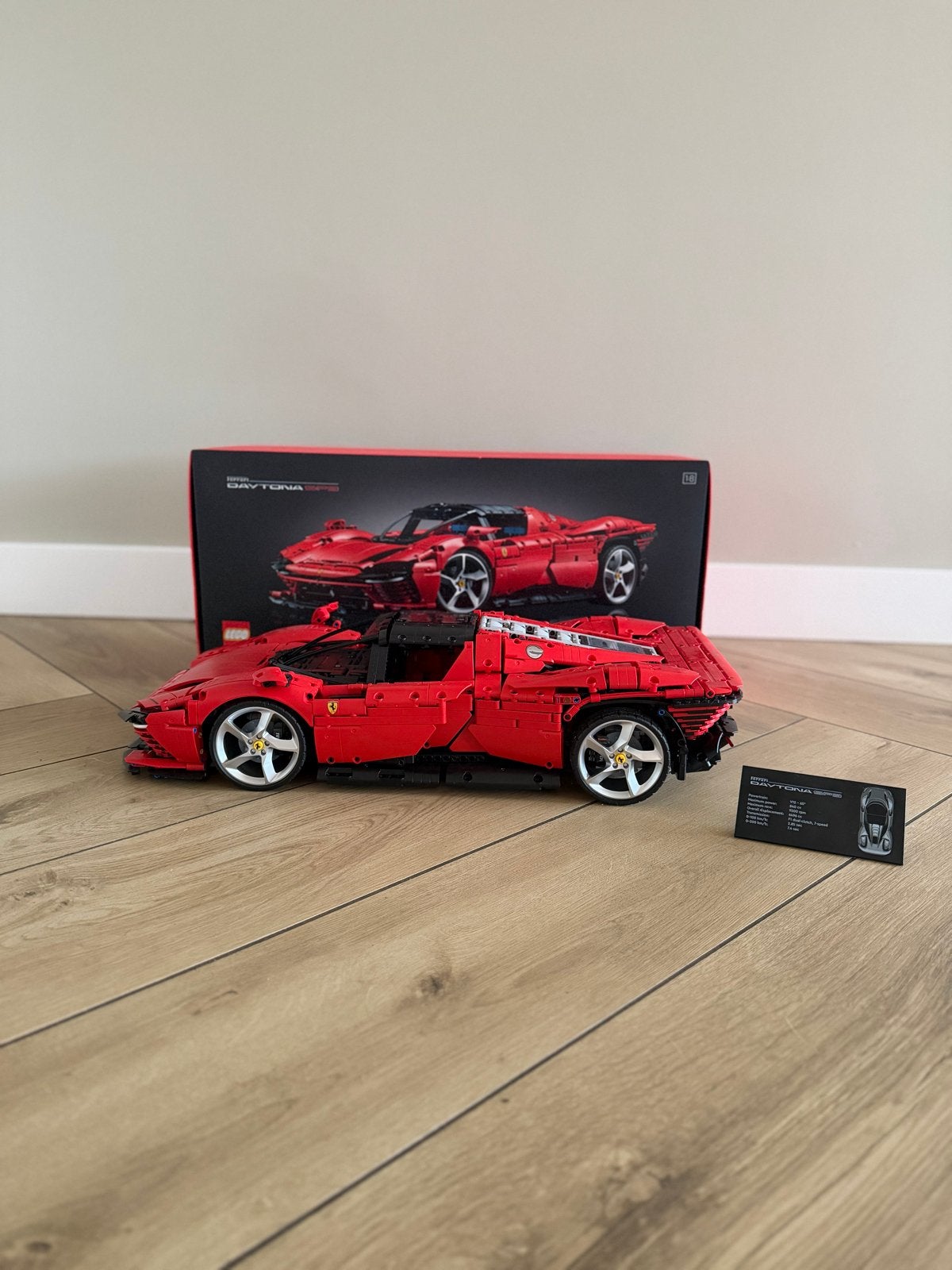 LEGO Technic Ferrari Daytona SP3 - Zo goed als nieuw, Ophalen, Zo goed als nieuw