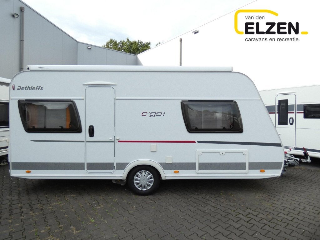 Dethleffs C'Go 475 FR Mover, luifel, voortent, Caravans en Kamperen, Schokbreker, Rondzit, Bedrijf, Overige typen