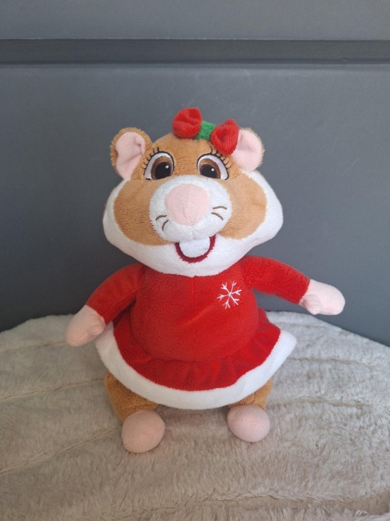 AH hamster meisje met rood jurkje, Albert Heijn, Overige typen, Ophalen of Verzenden, Zo goed als nieuw