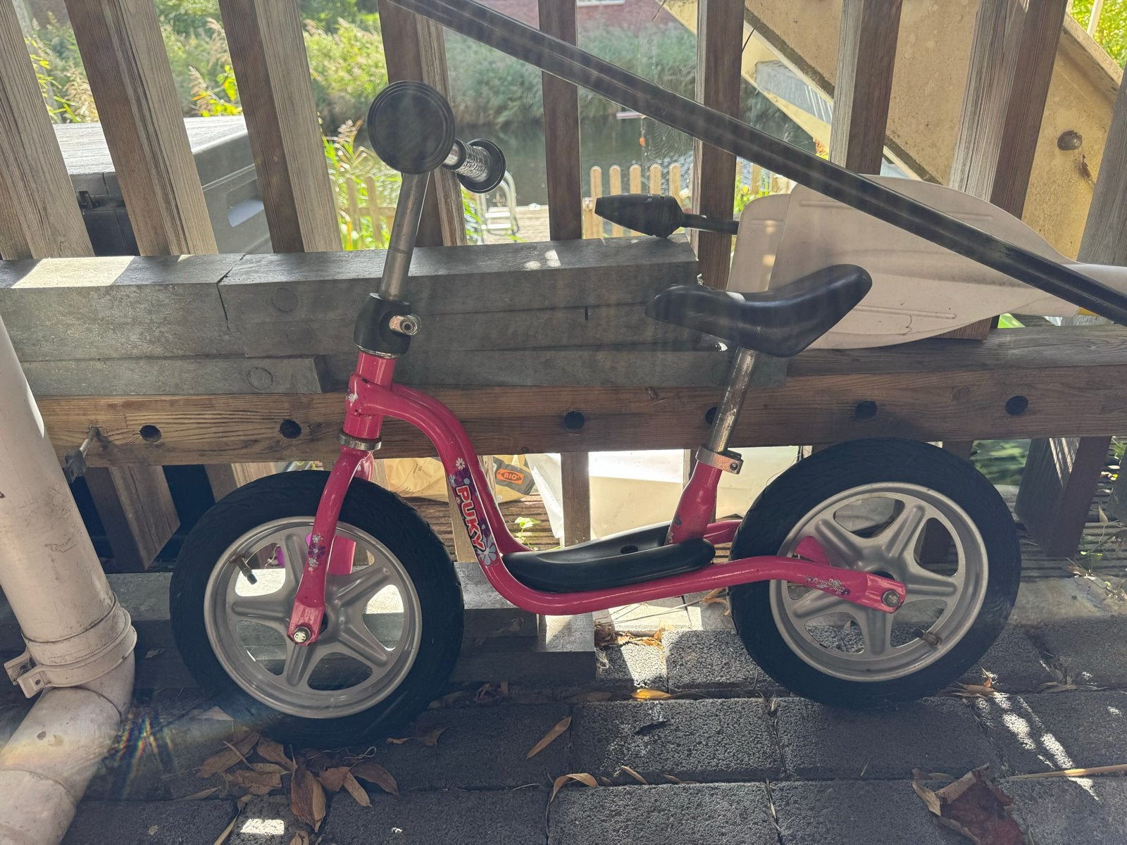 Roze Puky loopfiets - Ideaal voor de kleintjes!, Ophalen, Gebruikt, Minder dan 16 inch