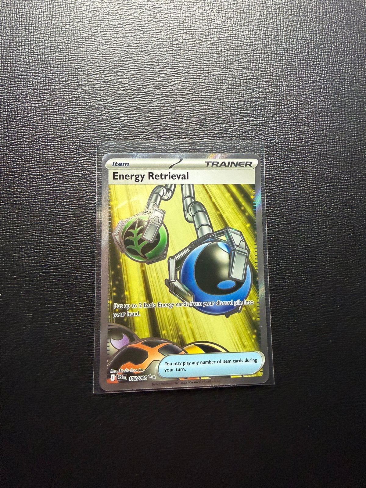 Energy Retrieval Chaos Rising 108/086, Ophalen of Verzenden, Nieuw, Losse kaart