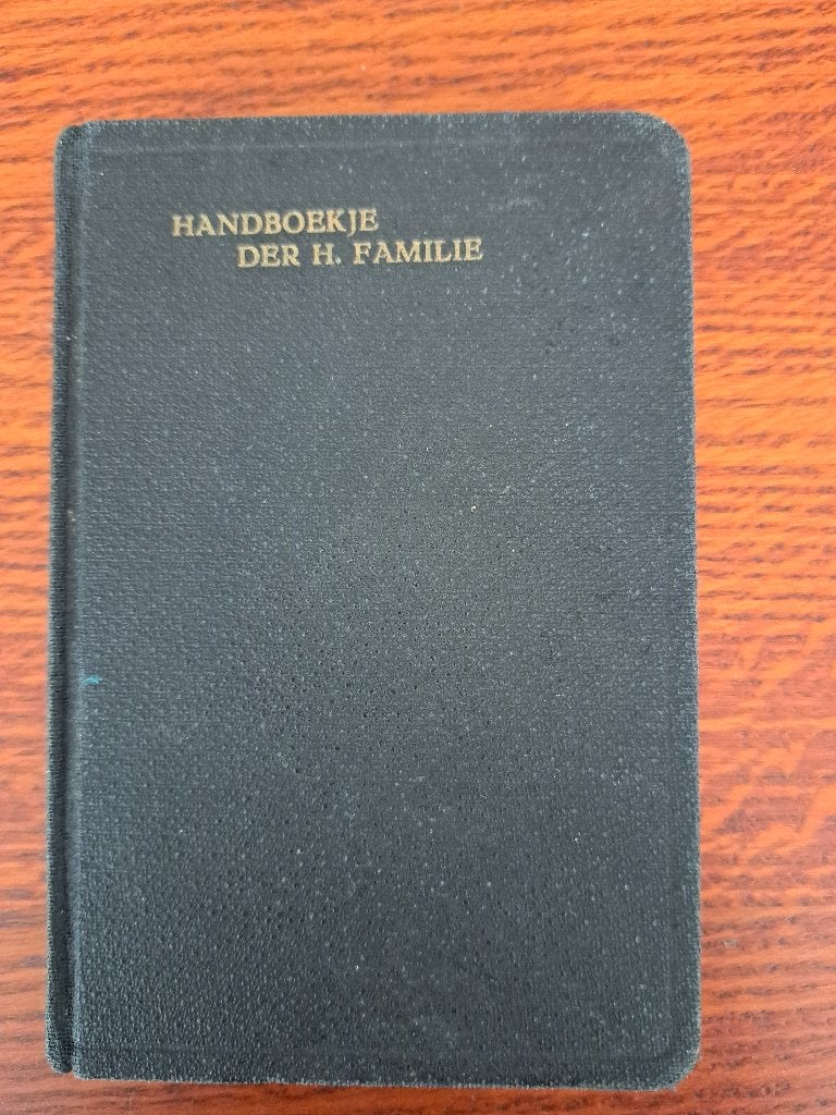 Handboekje der Heilige Familie 1941 Gebedenboek Katholiek, Ophalen of Verzenden, Gelezen