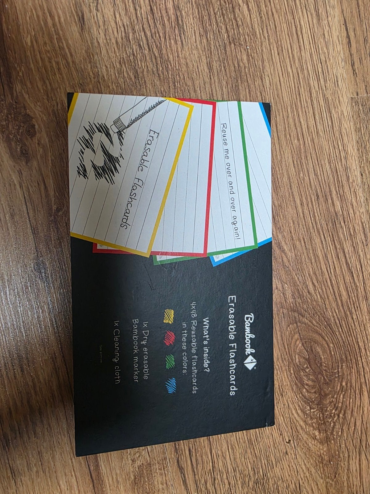 bamboo uitwisbare flashcards., Ophalen of Verzenden