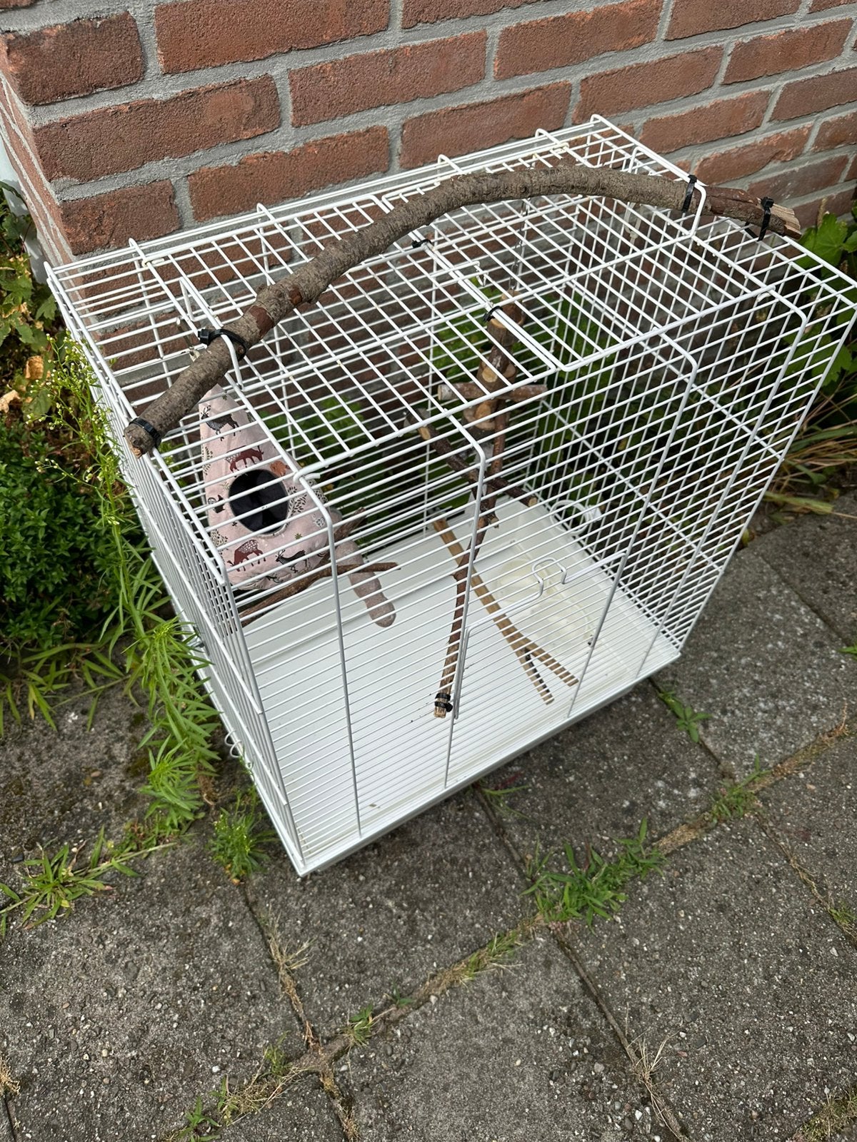 Vogelkooi, Dieren en Toebehoren, Ophalen, Gebruikt, Metaal, Vogelkooi