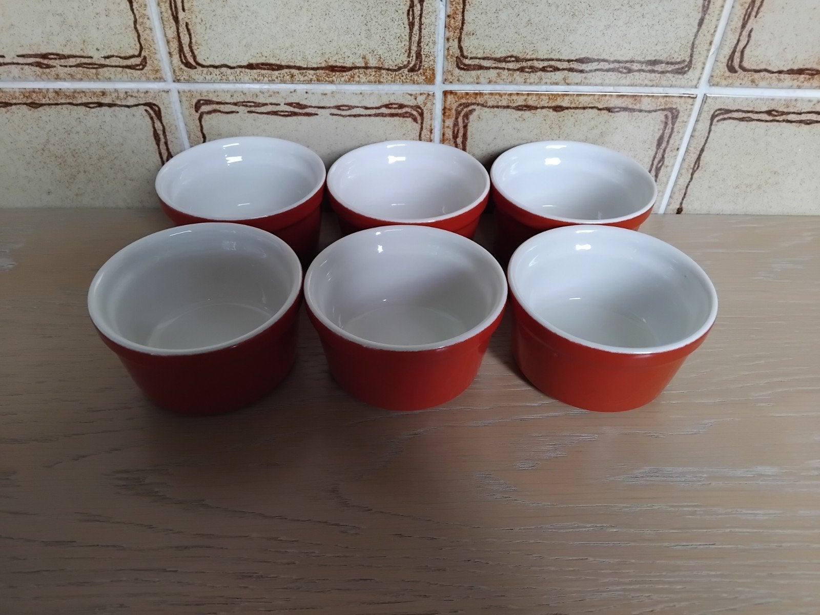 Set van 6 Sola ovenschaaltjes, rood, ovenvast. E2.50 p.s, Overige merken, Keramiek, Nieuw, Ophalen of Verzenden