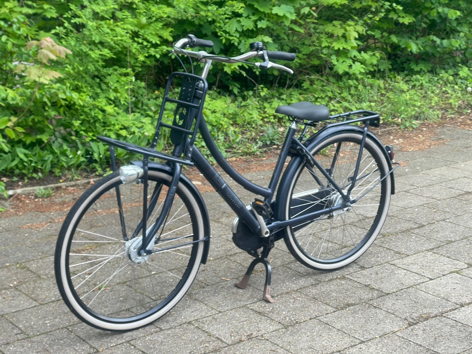 Cortina U4 Transportfiets (met garantie), Fietsen en Brommers, Fietsen | Dames | Damesfietsen, Terugtraprem, Gebruikt, 47 tot 50 cm