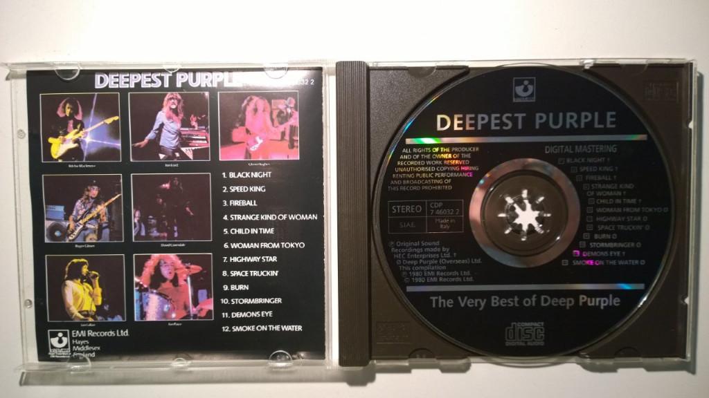 Deep Purple - Deepest Purple The Very Best Of Deep Purple, Ophalen of Verzenden, Zo goed als nieuw
