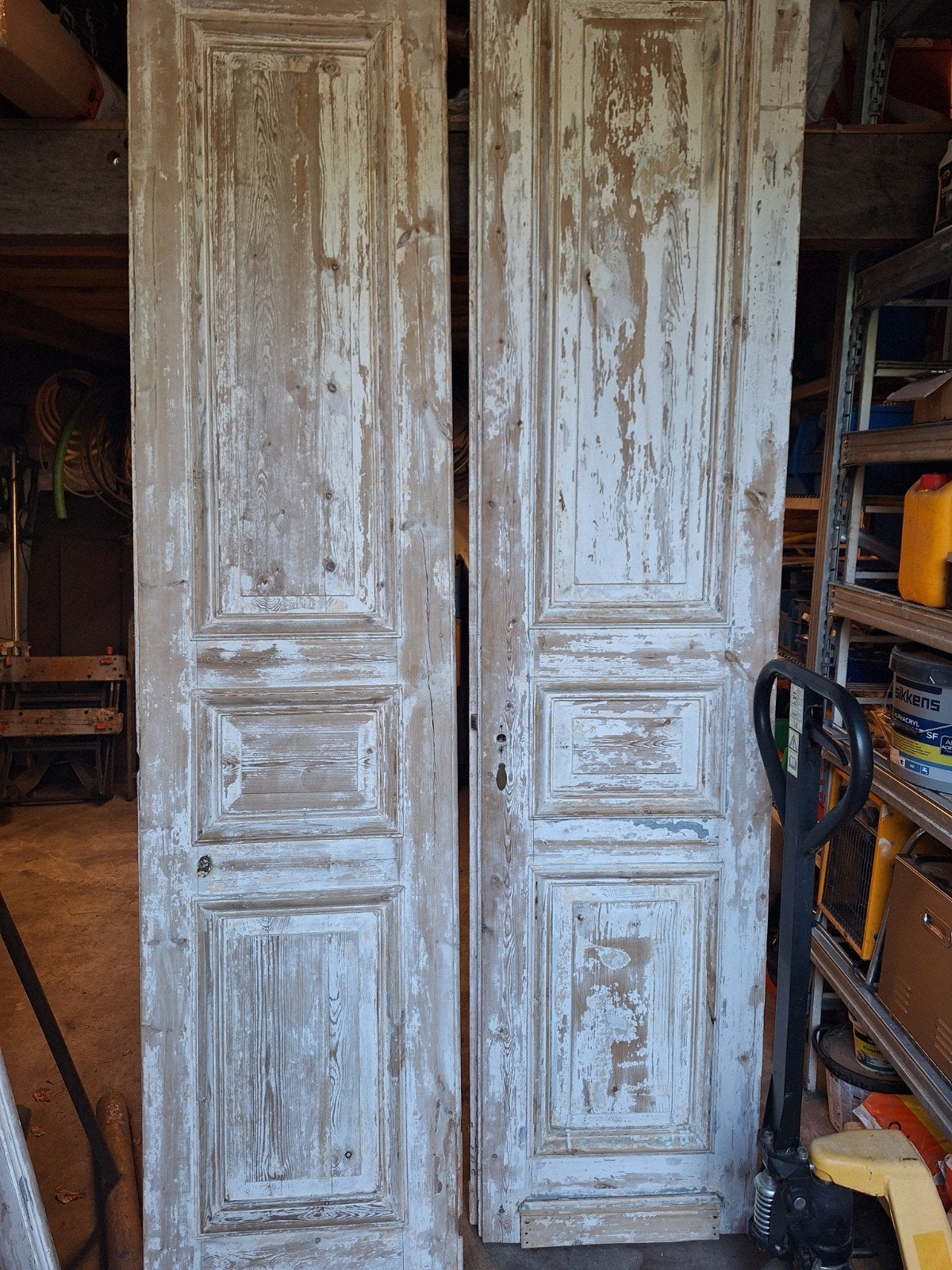 super grote oude paneeldeuren, Huis en Inrichting, Woonaccessoires | Kamerschermen, Ophalen of Verzenden