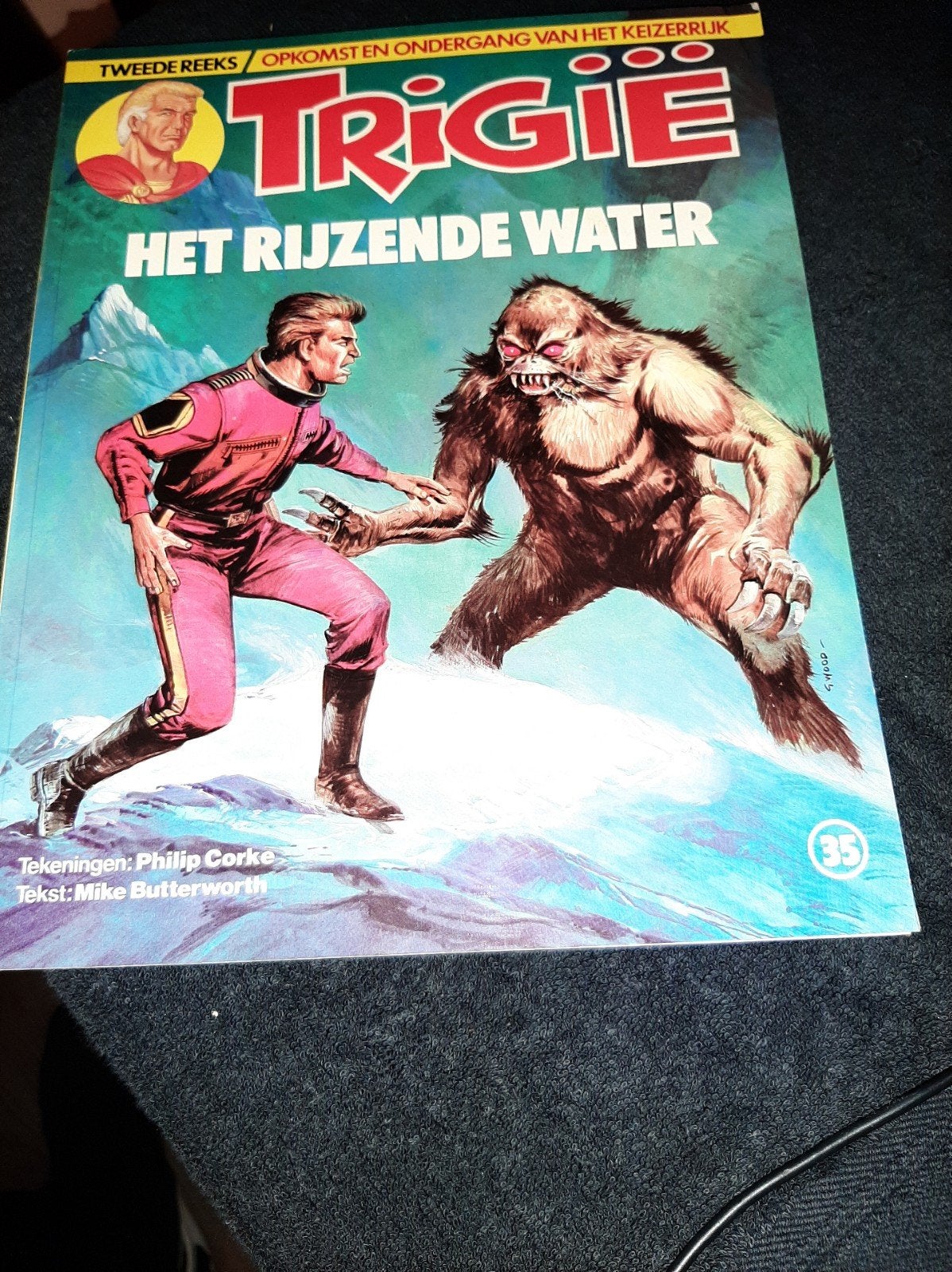 Roel Dijkstra ,Trigië, Storm en Douwe Dabbert, Boeken, Meerdere comics, Ophalen of Verzenden, Gelezen, Europa