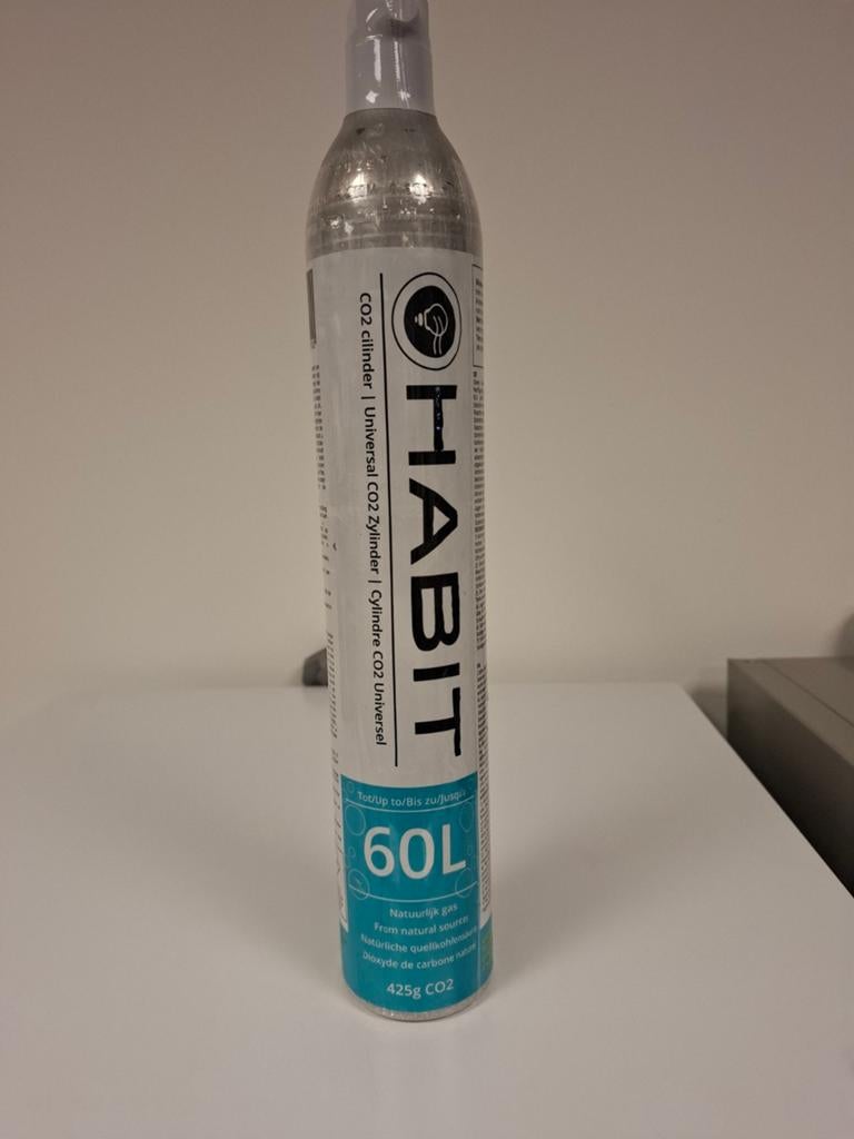 HABIT Universele CO2 cilinder 60L - 425g CO2  15 stuks, Ophalen of Verzenden, Zo goed als nieuw