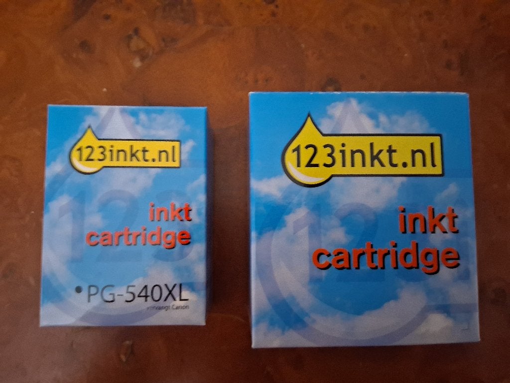 2 nog in de verpakking inkt cartridge voor een Canon printer, Ophalen of Verzenden, Nieuw, Cartridge, 123inkt
