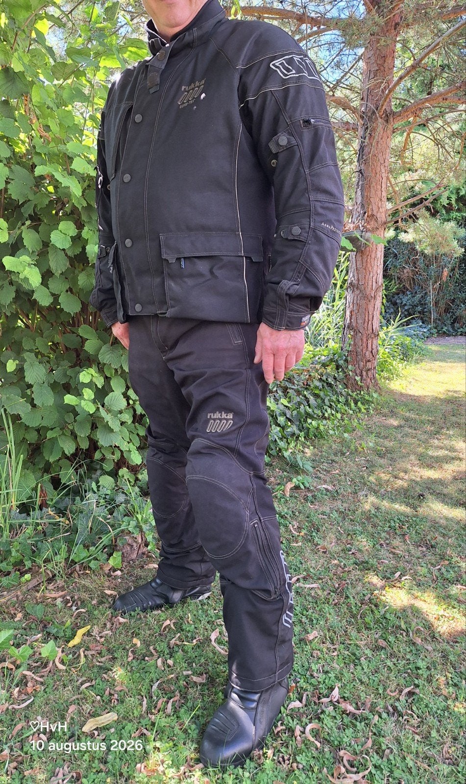 Rukka motorpak jas 58 - broek 56 kort, Eén persoon