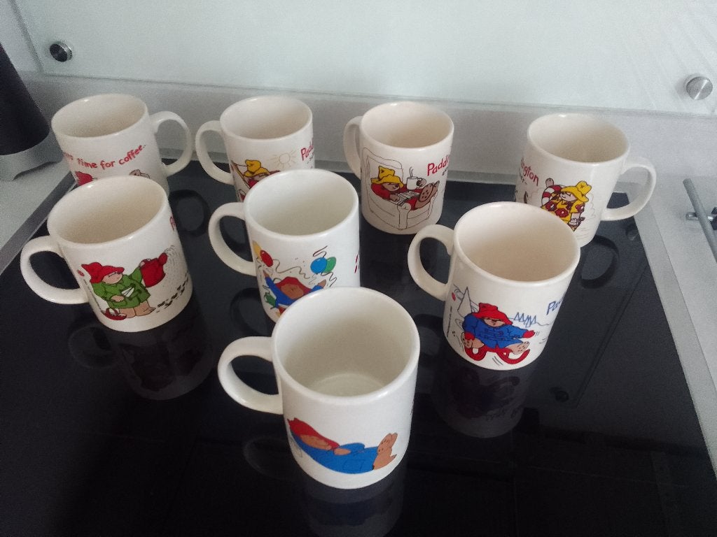paddington mokken, Vintage, Zo goed als nieuw, Aardewerk, Mok