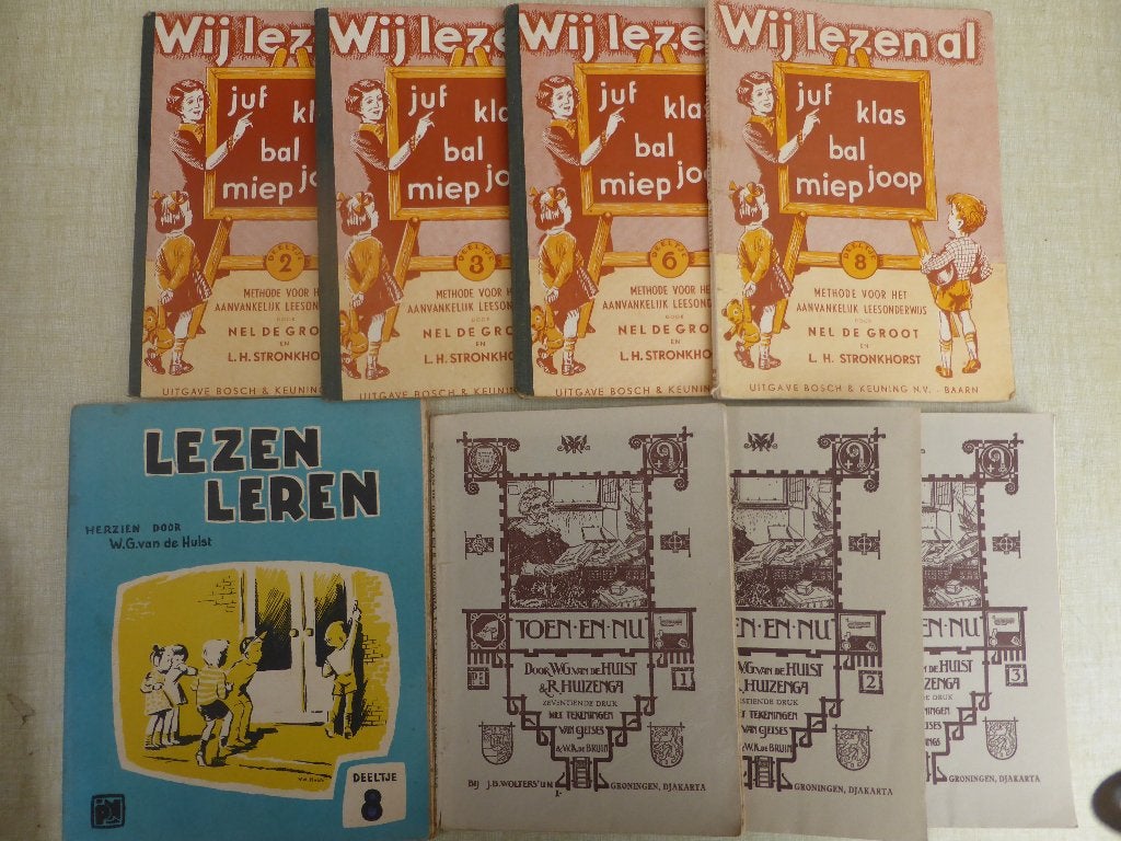 Toen en nu - Lezen leren - Wij lezen al, Ophalen of Verzenden, Gelezen, Overige niveaus, Nederlands