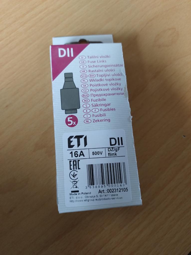 Zekering 16A snel, Doe-het-zelf en Verbouw, Elektra en Kabels, Ophalen, Overige typen